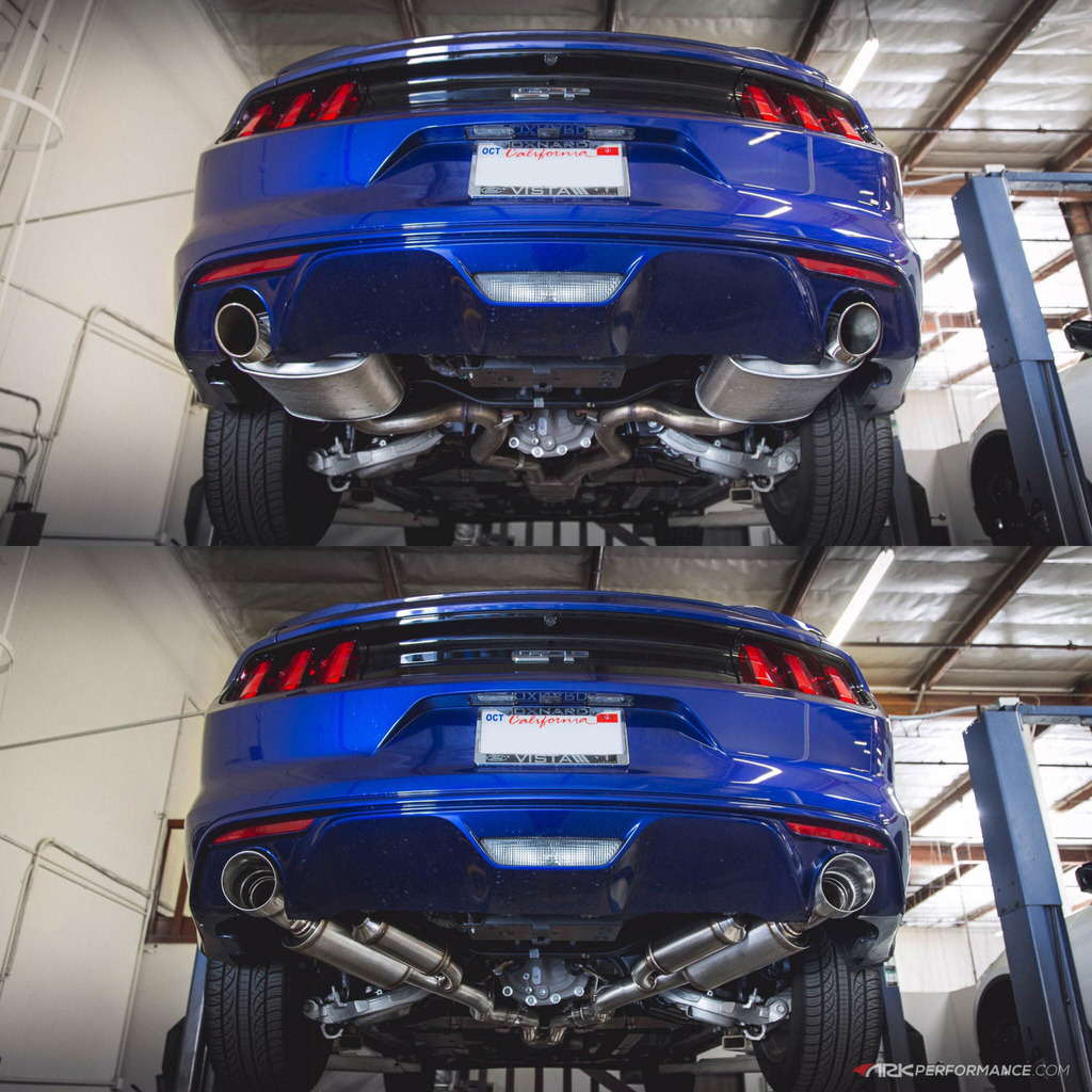 Ford Mustang Active Exhaust System